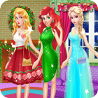 Princess Elsas Party - Dress up games for girls icône