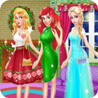 آیکون‌ Princess Elsas Party - Dress up games for girls