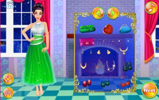 برنامه‌نما Princess Elsas Party - Dress up games for girls عکس از صفحه