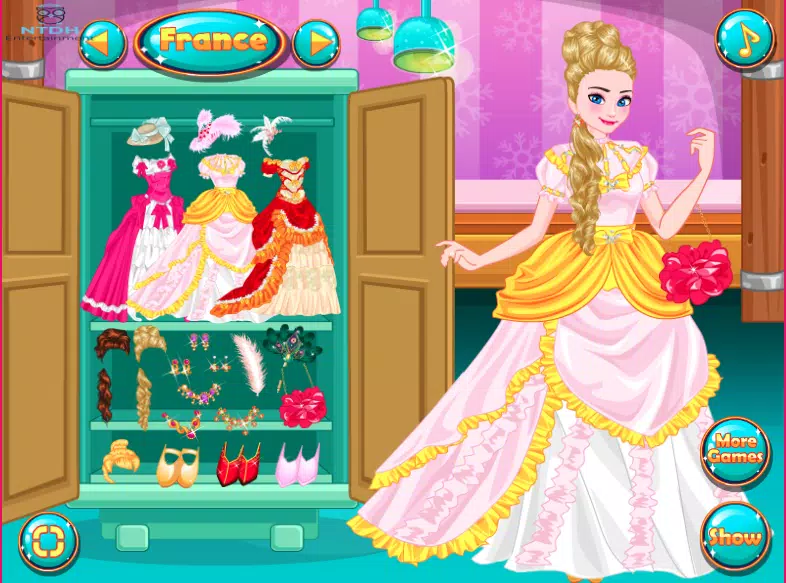 Princess Elsas Fashion World - Dress up games APK for Android Download