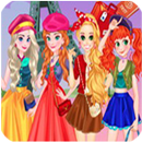 Dress up games for girls - Princess Paris Trip APK