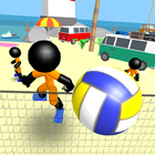 Stickman Volley-ball sur la pl icône