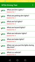 NTSA Driving Test تصوير الشاشة 1