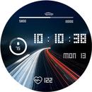 Highway night watch face APK