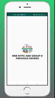RRB NTPC AND GROUP D PREVIOUS PAPERS โปสเตอร์