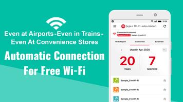 Japan Wi-Fi auto-connect پوسٹر