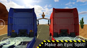 Epic Split Truck Simulator USA plakat