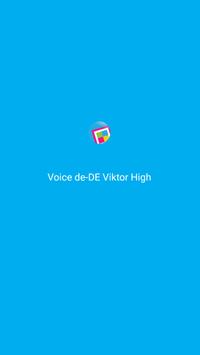 Voice de-DE Viktor High poster