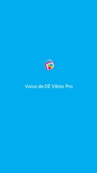 Voice de-DE Viktor Pro poster