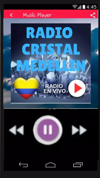 Descarga de APK de Radio Cristal Medellin 96.9 Gratis para Android