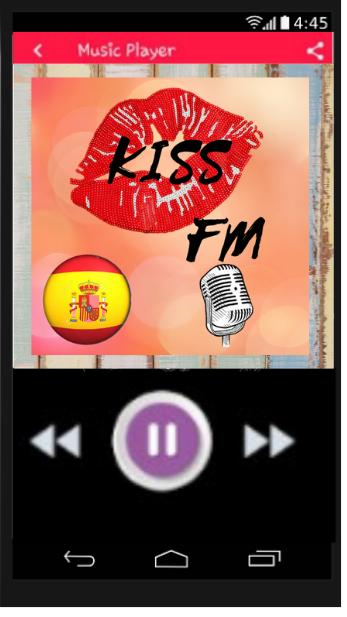 Kiss Fm Radio España APK pour Android Télécharger