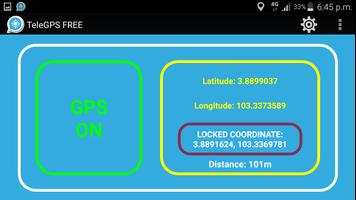 GPS To Telegram Locator (FREE) स्क्रीनशॉट 1