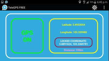 GPS To Telegram Locator (FREE) स्क्रीनशॉट 2