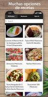Recetas de comida mexicana fáciles y deliciosas 포스터