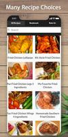 Home fried chicken recipes poster