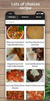 Delicious Low Carb Recipe poster