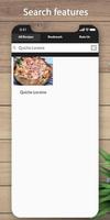 Easy and delicious quiche recipes स्क्रीनशॉट 1