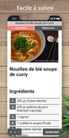 Choix de recettes de soupe aux capture d'écran 3