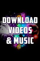 Download Videos & Music پوسٹر