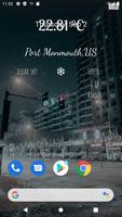 Live Weather Wallpaper-Weather captura de pantalla 2