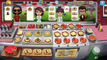 फूड ट्रक शेफ™  रसोई गेम स्क्रीनशॉट 1