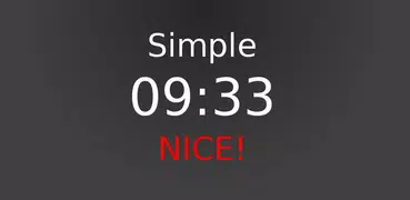 Nice Simple Clock (Widget)