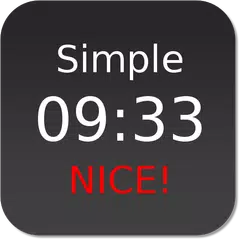Nice Simple Clock (Widget) APK Herunterladen