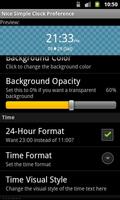 Nice Simple Clock capture d'écran 3
