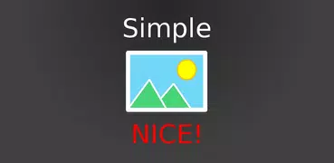 Nice Simple Photo Widget