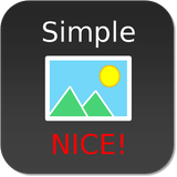 Nice Simple Photo Widget icône