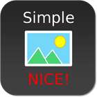 Nice Simple Photo Widget आइकन