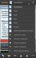 StyleNote imagem de tela 3