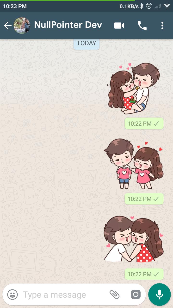 Cute Couple Sticker For Wastickerapps For Android Apk Download