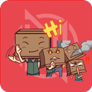 Sticker Pack for WhatsApp - Lelaki Kardus APK
