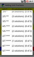 Adding unit fractions syot layar 2
