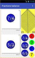 Fractions Balance Plakat