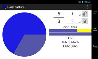 En lisant fractions capture d'écran 1