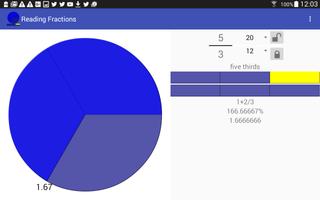 Reading fractions screenshot 2