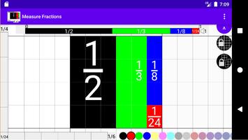 Measure Fractions Plakat