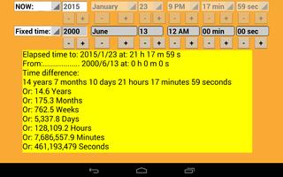 Time Calculator imagem de tela 1