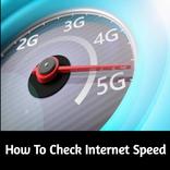How To Check Internet Speed