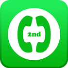 Second Phone Number App icon