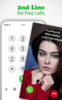 Second Phone Number App poster