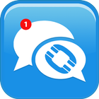 Free 2nd Line App Texts & Calls ไอคอน