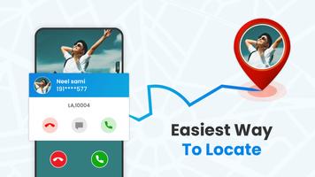 Caller Name & Location Tracker Affiche