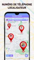 Localisation numéro téléphone Affiche