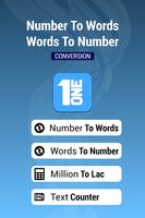 برنامه‌نما Word Counter - Number to Word عکس از صفحه