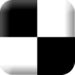  Black and White piano Game