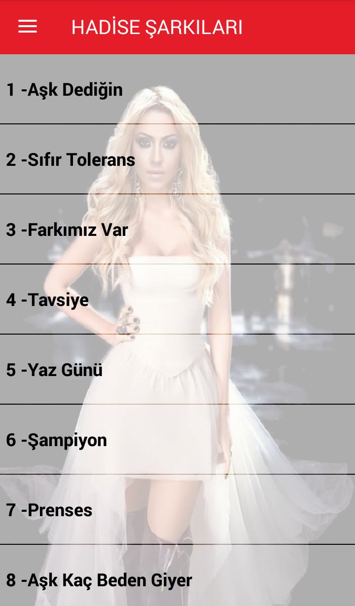 Hadise Sarkilari Internetsiz 40 Sarki For Android Apk Download