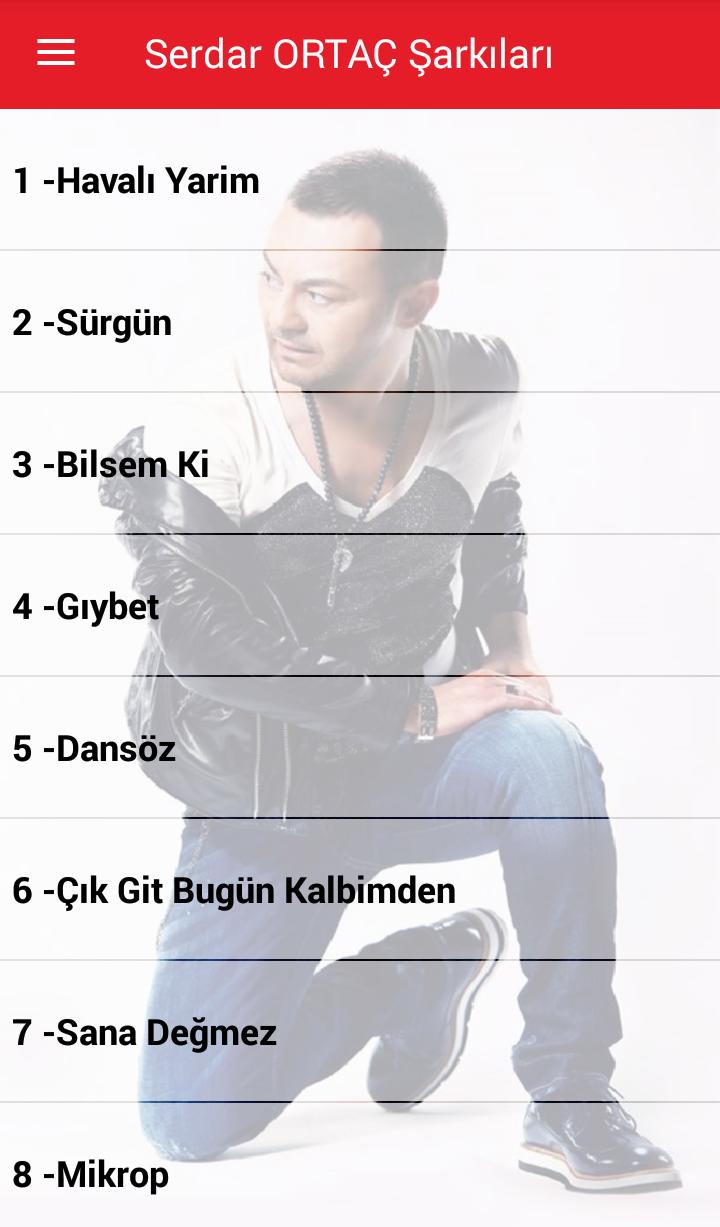 Serdar Ortaç Şarkıları İnternetsiz ( 45 Şarkı ) APK for Android Download